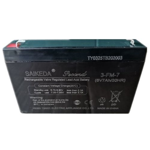 saikeda赛克达电池 3-fm-7 6v7ah 童车 玩具车小孩子电动汽车电瓶