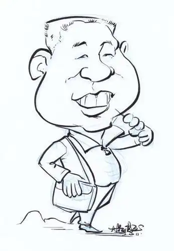 夸张的动漫人物简笔画