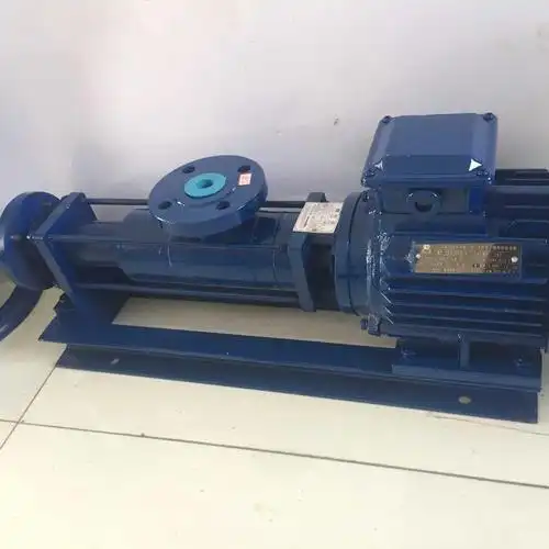 如克南京源头厂家g型单螺杆泵卧式污泥输送泵转子式容积泵