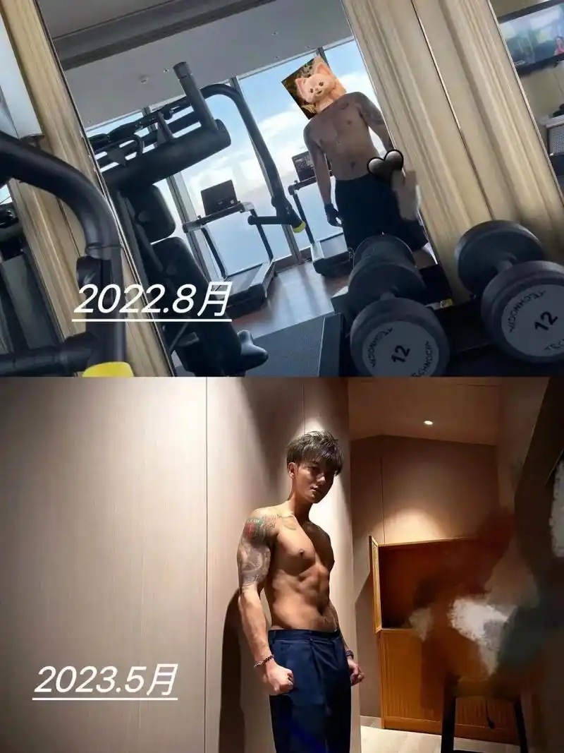 黄子韬晒"健身腹肌图"惹争议,以为是"花美男",没想到是"肌肉猛男"!