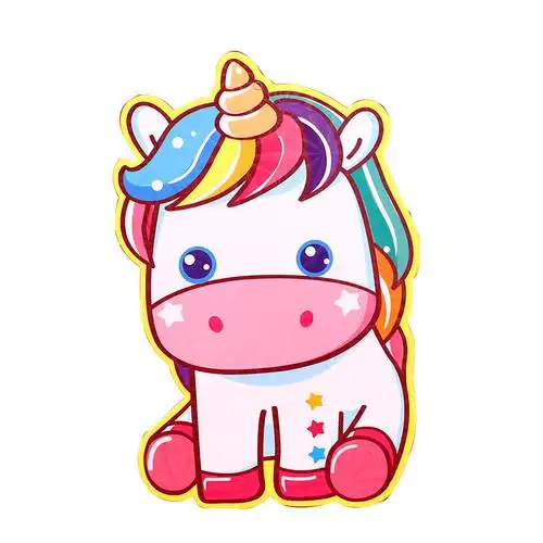 抖音同款网红卡通独角兽红包兔年过年儿童可爱趣味个性创意利是封