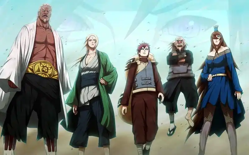 【秽土转生篇】五影vs宇智波斑 实力的差距,还是buff的加成～.