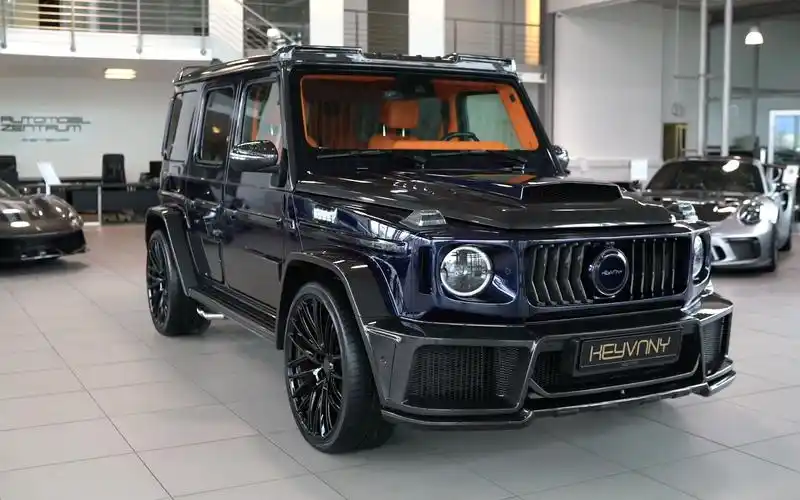 【4k】爱马仕版大g!2021款mercedes g-class keyvany hermes hp820!