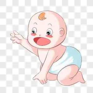 宝宝喝奶大笑图片