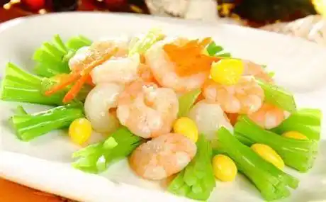 糖尿病食谱莴笋炒虾仁_含量_大虾_维生素