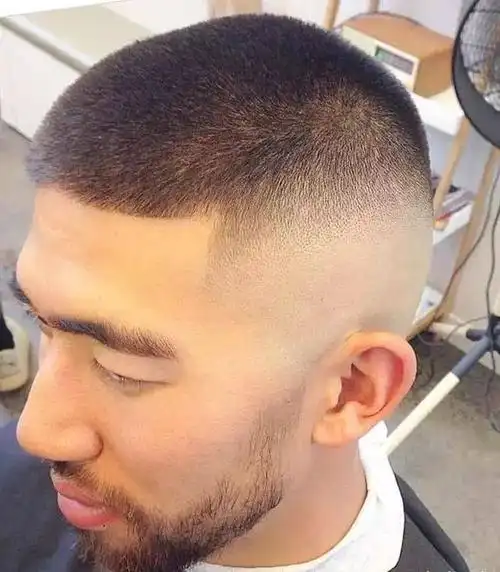 男士寸头短碎发发型独特魅力骚出感觉