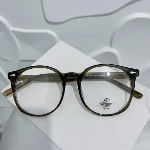 tr90防蓝光网红ins小红书同款眼镜架学生时尚潮流圆框素颜日式风