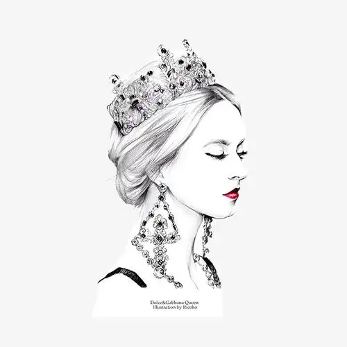 皇冠女王头像
