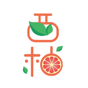 黄色卡通装饰西柚装饰字体