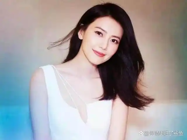 高圆圆的整张脸是相当明艳和大气的类型,随着胶原蛋白的流失,她的脸型