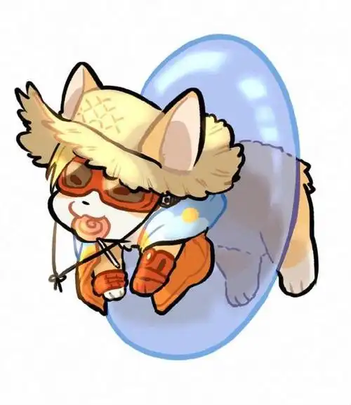 守望先锋二次元萌系风格夏季运动会皮肤