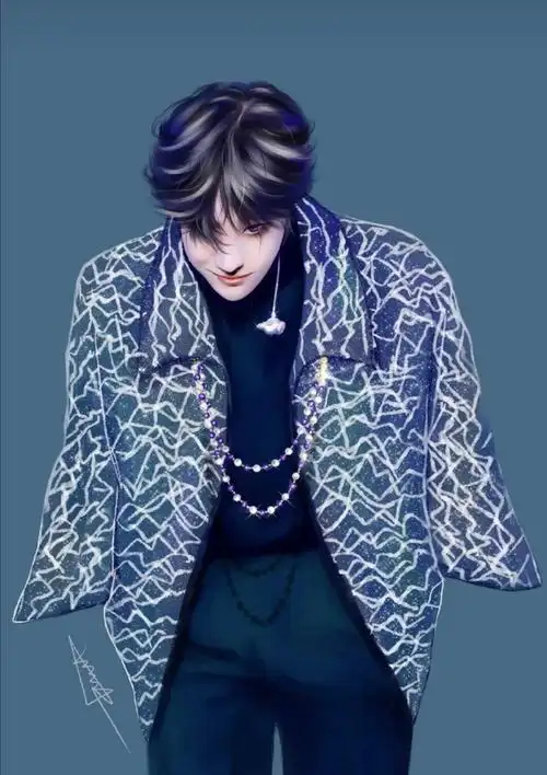 王一博撕漫男造型##王一博平安喜乐