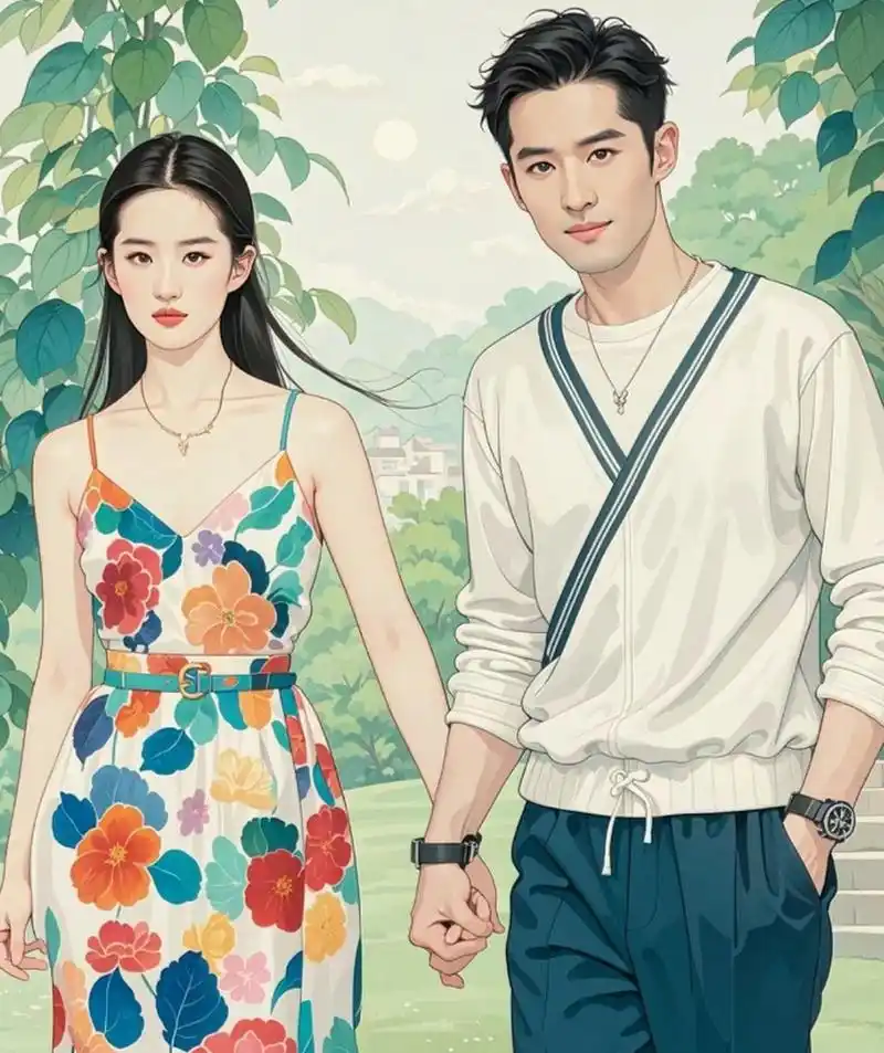 刘亦菲胡歌的cp粉依然坚挺,不得不说确实有夫妻相!