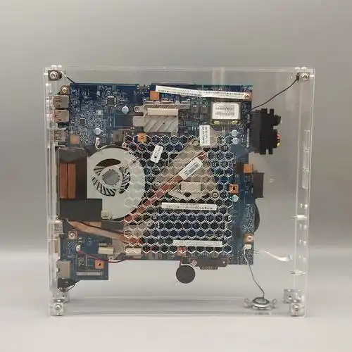 笔记透明路由电脑笔记本机箱侧板机主主板尘网防尘双层diy组装炫