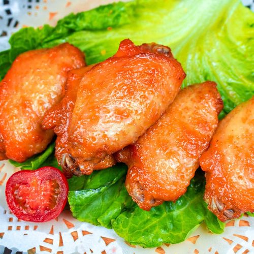 5折 家佳康 奥尔良烤翅中 1kg 半成品腌制 炸鸡翅烧烤鸡中翅汉堡小吃