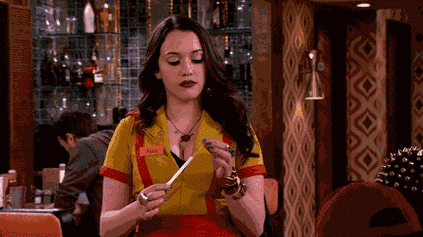 当然,院长看《破产姐妹》还有一个原因——     max的毒鸡汤