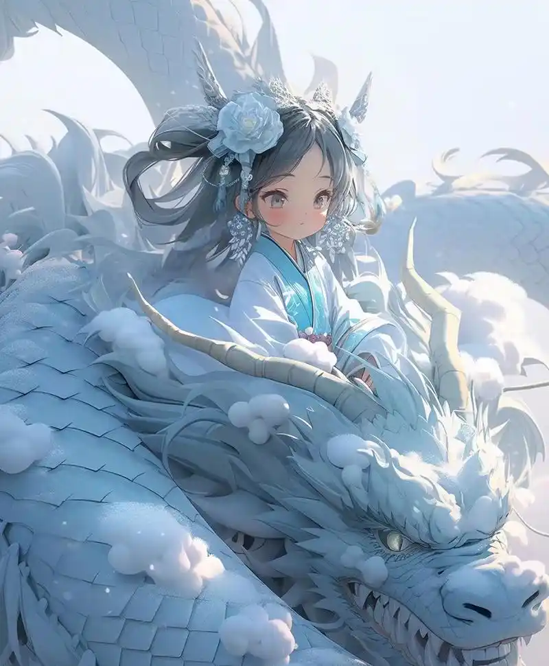 十二生肖拟人之辰龙#ai绘画