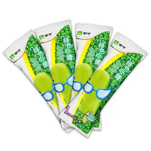 40支混装蒙牛随便香草口味雪糕75g经典绿色心情绿莎莎味70g