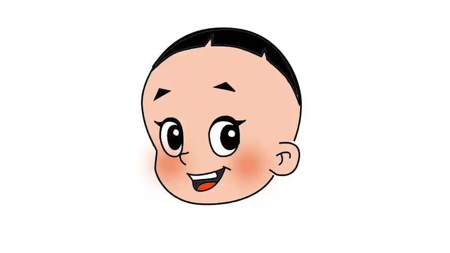 大头儿子简笔画