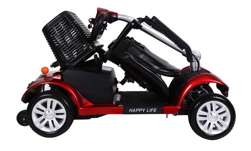 f6老年人四轮电动代步锂电池残疾人助力电动车减震老年代步车