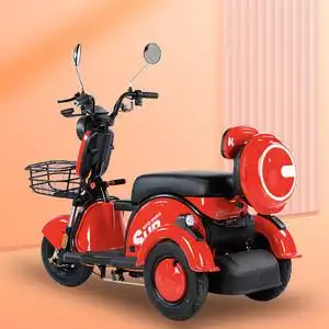 新款电动三轮车家用小型接送孩子老年人女士亲子代成人步电瓶车