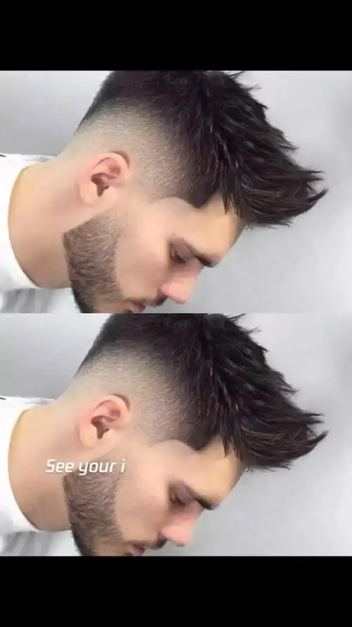 男士渐变飞机头是你的菜吗?