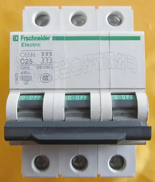法国施耐德c65n系列微型断路器全系列