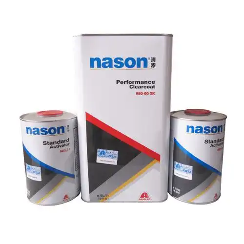 杜邦清漆980汽车油漆固化剂透明亮油车用光油s店金油快修罩光涂料
