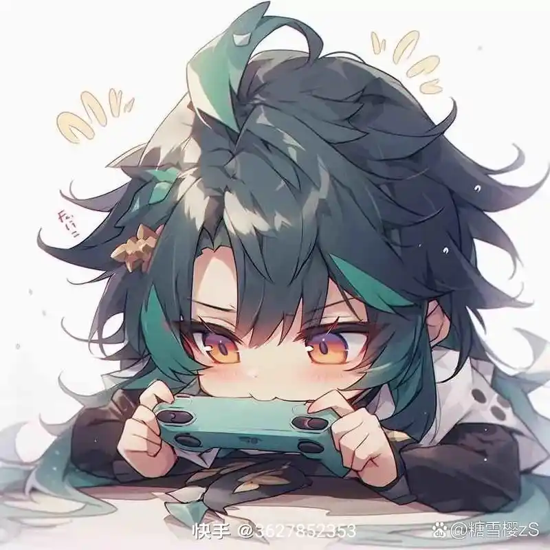 q版魈宝头像,魈荧情头