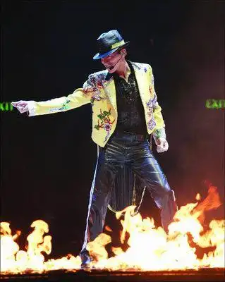 香港演唱会昨晚开唱 刘德华玩出"火" (组图)