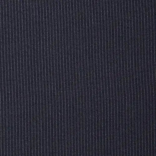 藏青色细条纹单西