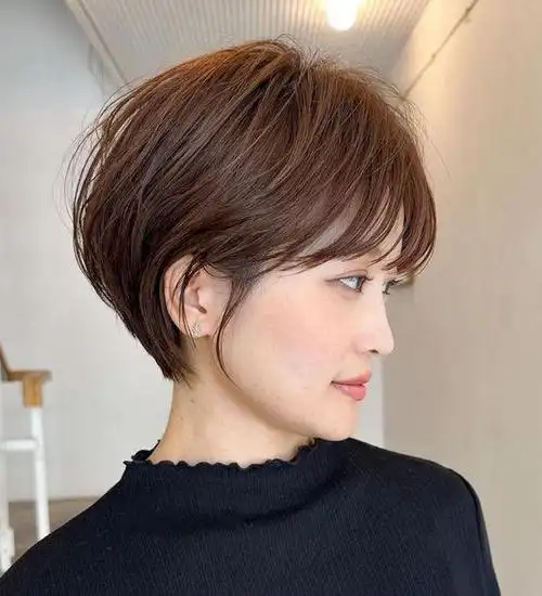 女士短发别乱剪,选这四种就对了,很美很时尚|发型|刘海|脸型_网易订阅