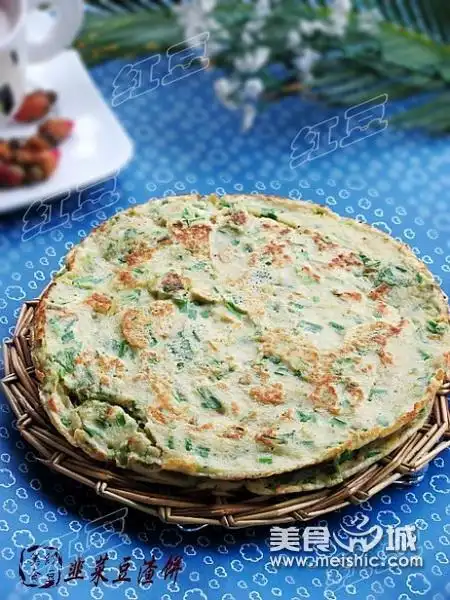 豆渣韭菜饼_豆渣韭菜饼的做法-特色面点-美食城