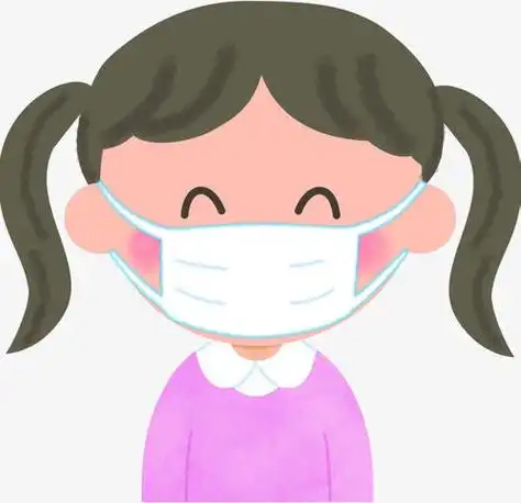 戴口罩的职业人物图片医院卡通戴口罩的医生穿白背心图片素材ai模板