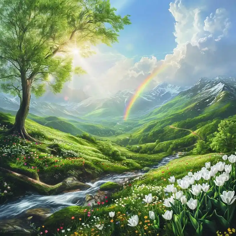 碧海蓝天微信头像带花草树木风景 - 抖音