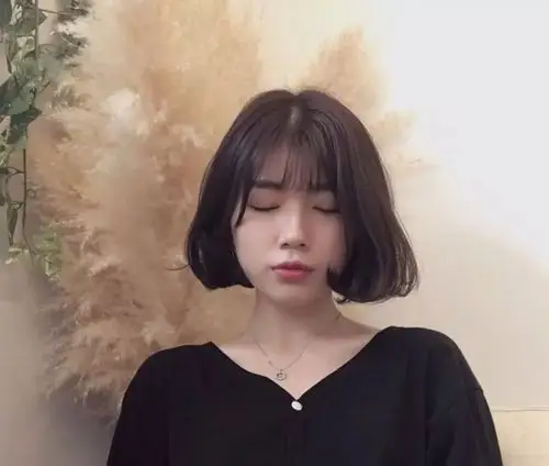 "半圈烫",所有女生都能驾驭的短发