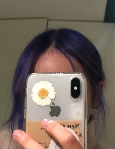 蓝紫色头发褪色记录,又来啦