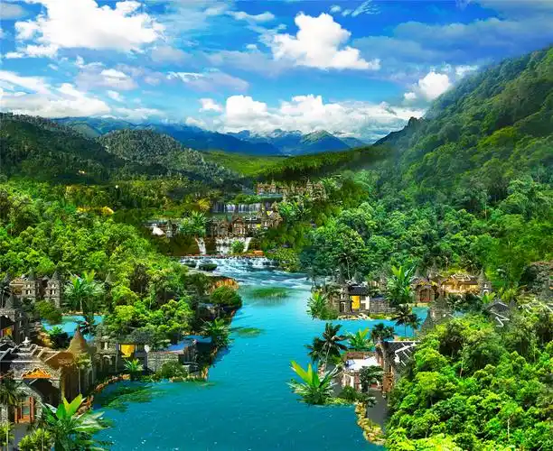 老挝磨丁旅游度假区