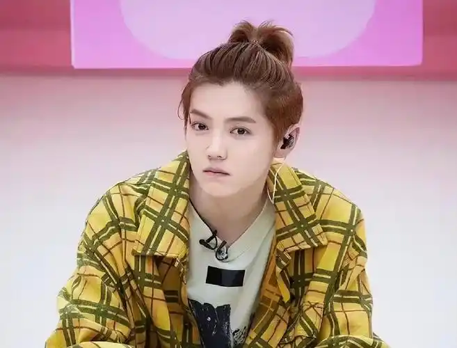 鹿晗留长发丸子头造型,因长相过于俊俏帅气,遭网暴说他像女孩子