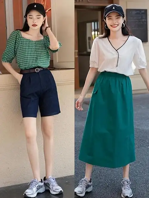 夏天搭配女装,夏天搭配女装的衣服(这样搭配别提多好看了)