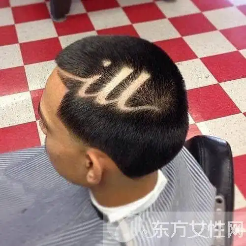 男生个性刀疤头发型推荐 简约时尚的不二之选