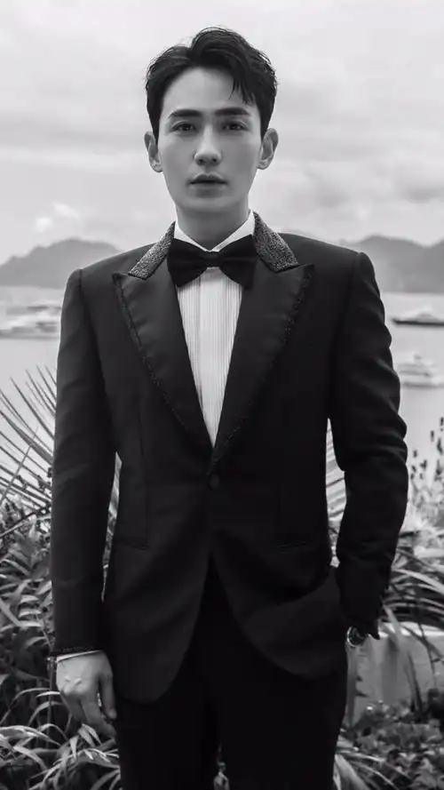 成熟型男朱一龙帅气迷人西装写真,高清图片,手机壁纸