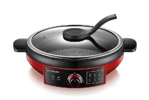 利仁jg-j3501电煎锅 多功能电火锅电热锅 家用电热锅 正品