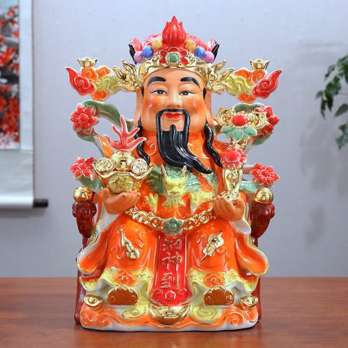 克里斯麦斯财神爷招财佛像神像家用财神店铺财神像吉祥文财神武财神