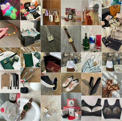 个人日常衣食住行分享图片生活视频素材女照侧脸搭配朋友圈相册