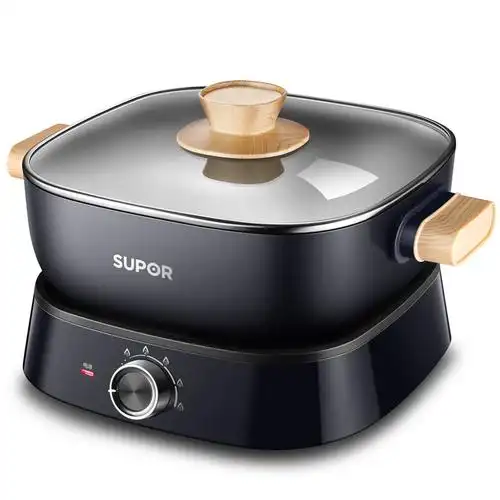 苏泊尔电火锅h2727fk822y/622家用鸳鸯分体式电煮锅多功能一体锅