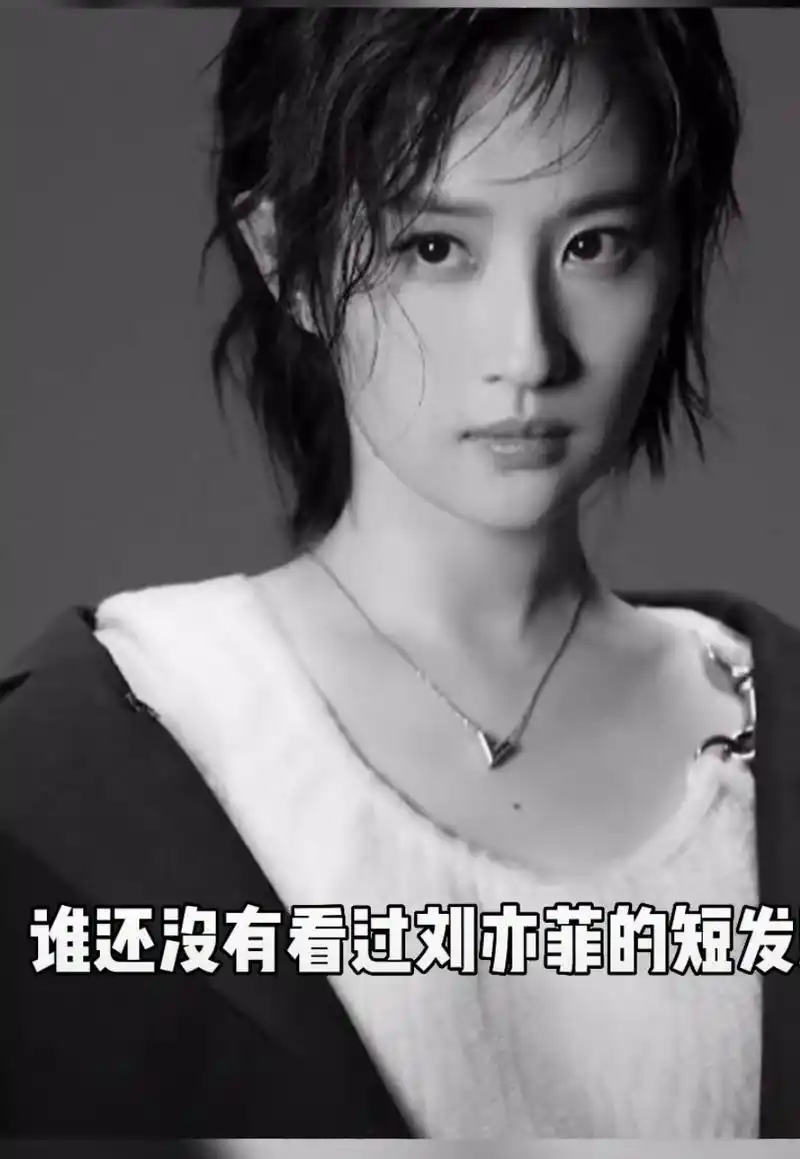 刘亦菲短发造型