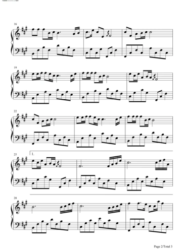 酒醉的蝴蝶 简单版 钢琴谱 简谱