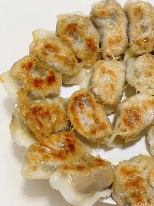 今天午饭是胡萝卜素水饺,剩下的就被我们带回来啦.