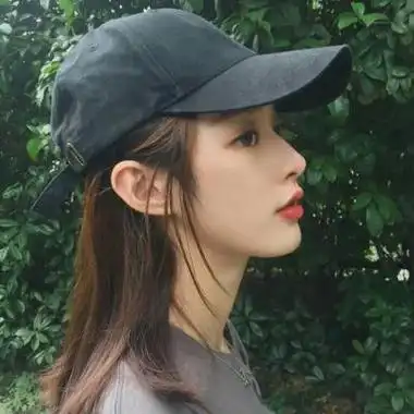 高清好看的戴帽子女生头像要酷